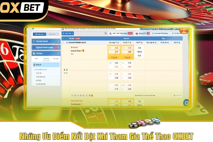Những Ưu Điểm Nổi Bật Khi Tham Gia Thể Thao OXBET